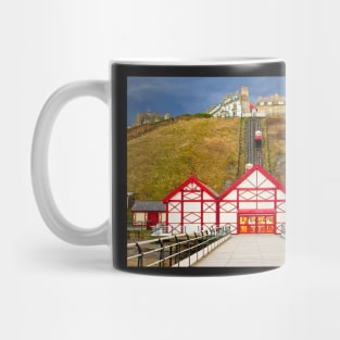 Saltburn by the Sea Pier and cliff lift Mug